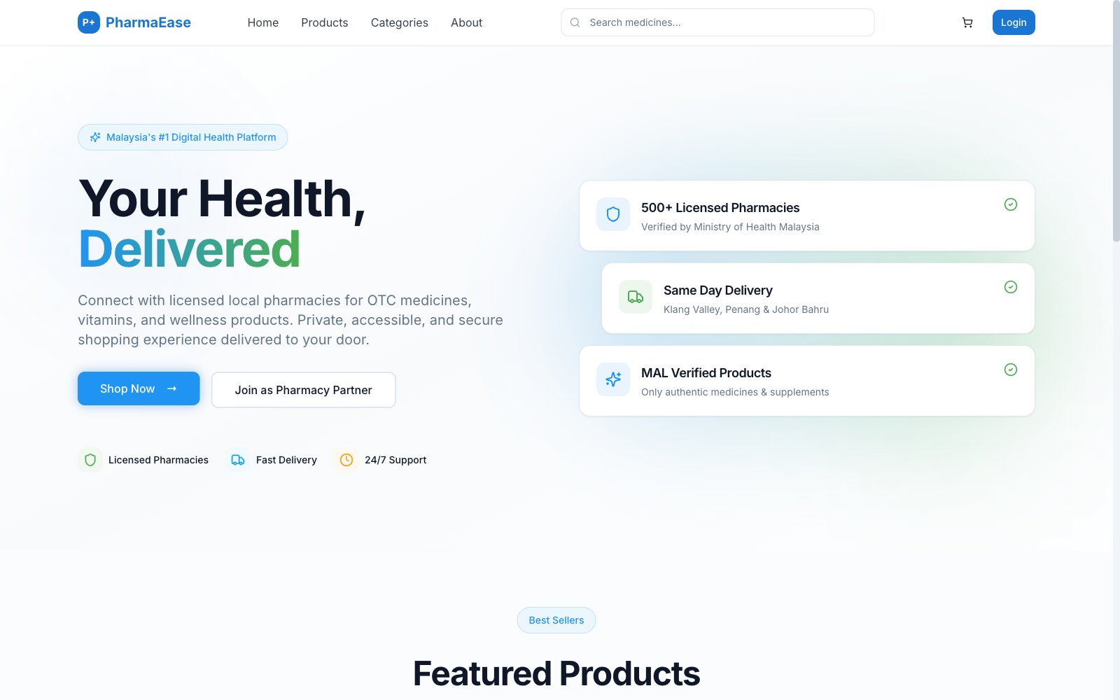 Pharmacy Marketplace Platform preview
